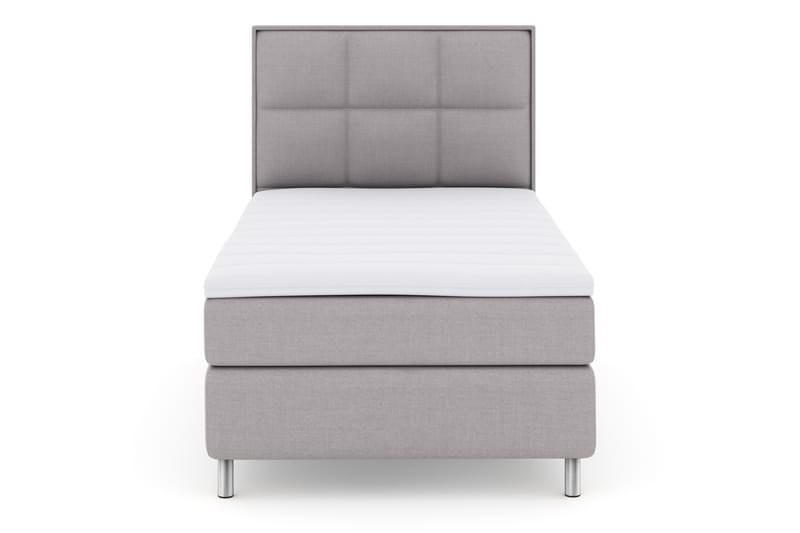 Select No 3 Komplett Sängpaket 120x200 Fast - Ljusgrå/Metall - Möbler - Säng - Komplett sängpaket