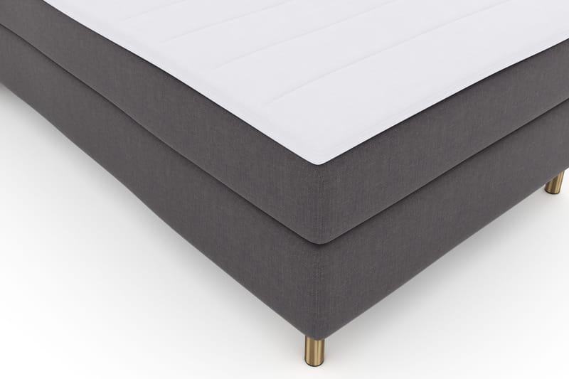 Select No 3 Komplett Sängpaket 120x200 Fast - Mörkgrå/Koppar - Möbler - Säng - Kontinentalsäng