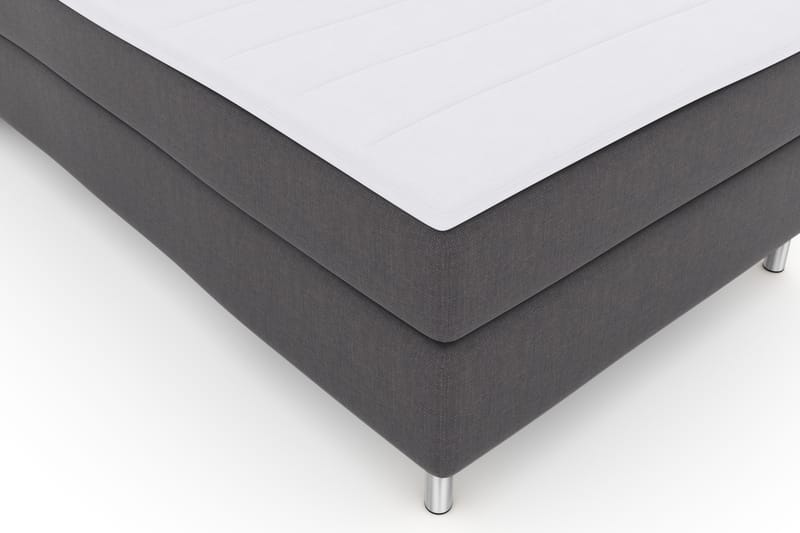 Select No 3 Komplett Sängpaket 120x200 Fast - Mörkgrå/Metall - Möbler - Säng - Komplett sängpaket