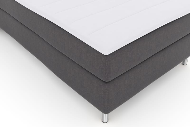 Select No 3 Komplett Sängpaket 120x200 Fast - Mörkgrå/Metall - Möbler - Säng - Komplett sängpaket