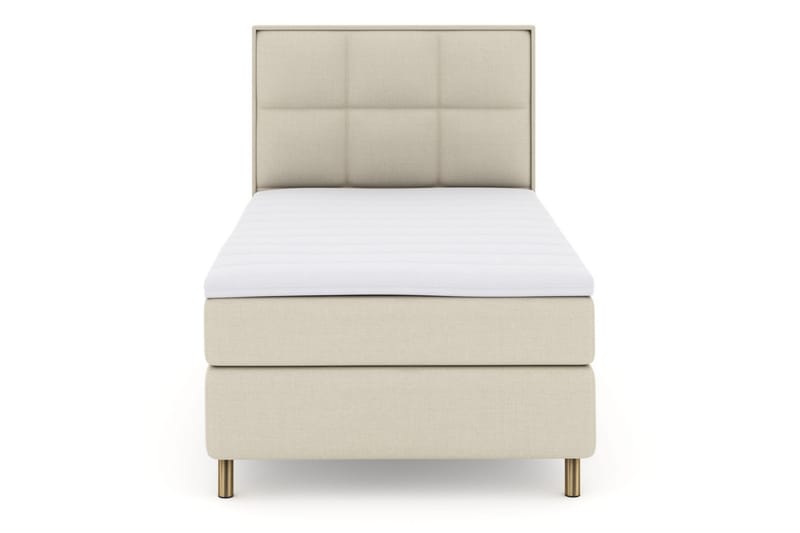 Select No 3 Komplett Sängpaket 120x200 Medium - Beige/Koppar - Komplett sängpaket - Kontinentalsäng