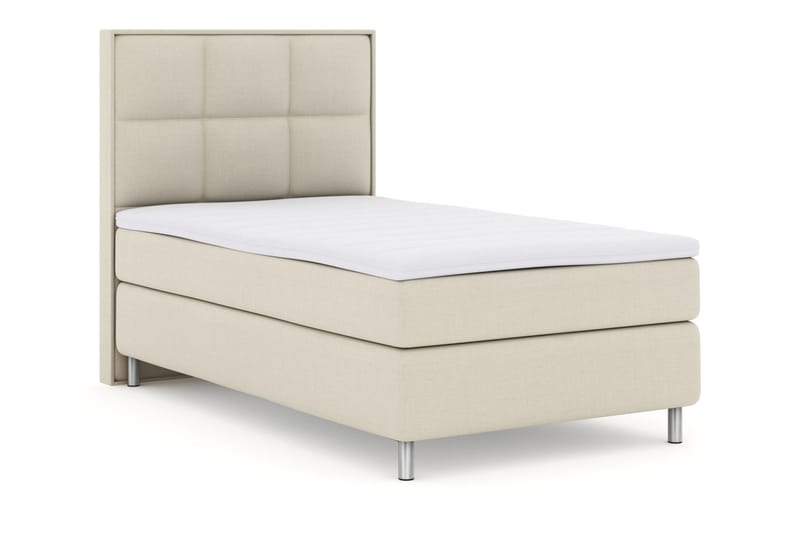 Select No 3 Komplett Sängpaket 120x200 Medium - Beige/Metall - Möbler - Säng - Komplett sängpaket