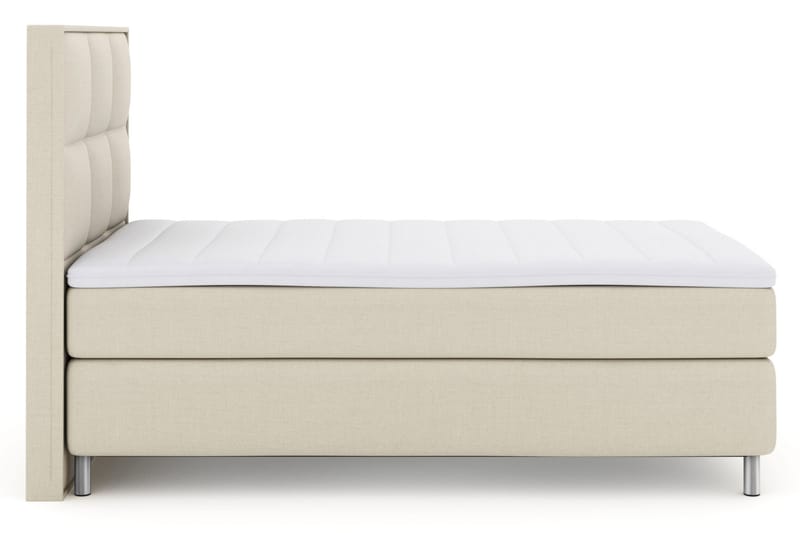 Select No 3 Komplett Sängpaket 120x200 Medium - Beige/Metall - Möbler - Säng - Komplett sängpaket