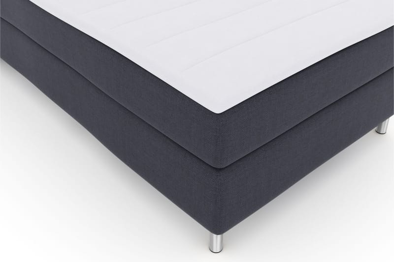 Select No 3 Komplett Sängpaket 120x200 Medium - Blå/Metall - Komplett sängpaket - Kontinentalsäng