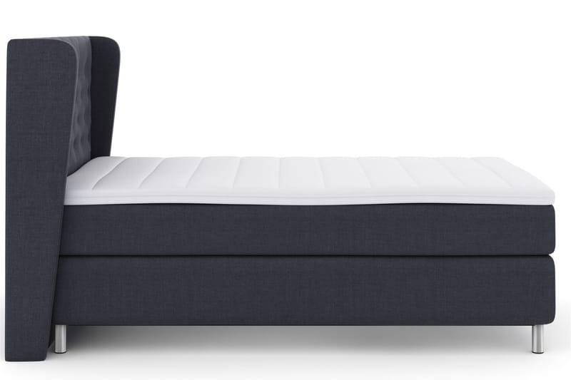 Select No 3 Komplett Sängpaket 120x200 Medium - Blå/Metall - Komplett sängpaket - Kontinentalsäng