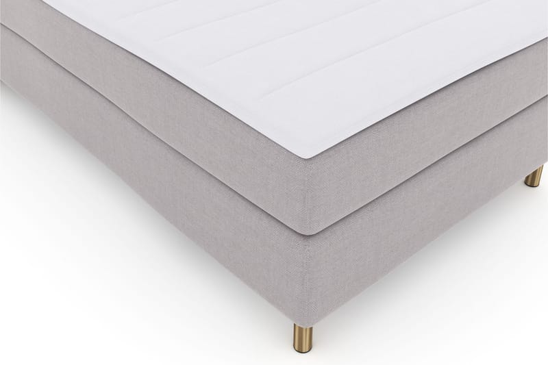 Select No 3 Komplett Sängpaket 120x200 Medium - Ljusgrå/Koppar - Möbler - Säng - Komplett sängpaket