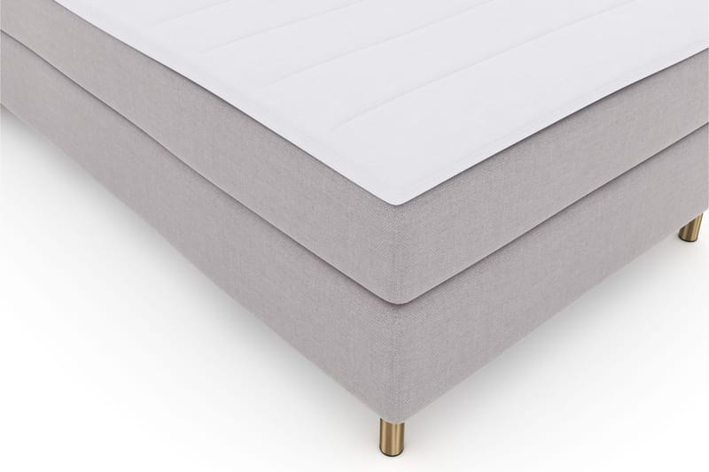 Select No 3 Komplett Sängpaket 120x200 Medium - Ljusgrå/Koppar - Möbler - Säng - Komplett sängpaket