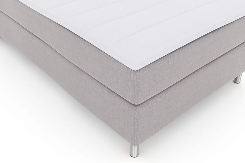 Select No 3 Komplett Sängpaket 120x200 Medium - Ljusgrå/Metall - Möbler - Säng - Kontinentalsäng