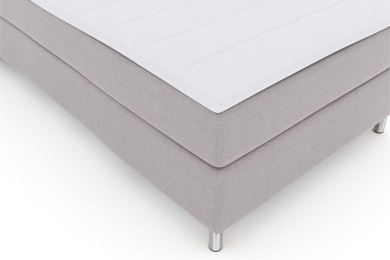 Select No 3 Komplett Sängpaket 120x200 Medium - Ljusgrå/Metall - Möbler - Säng - Kontinentalsäng