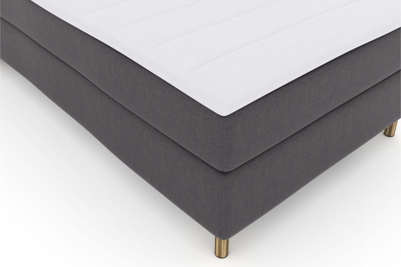 Select No 3 Komplett Sängpaket 120x200 Medium - Mörkgrå/Koppar - Möbler - Säng - Kontinentalsäng