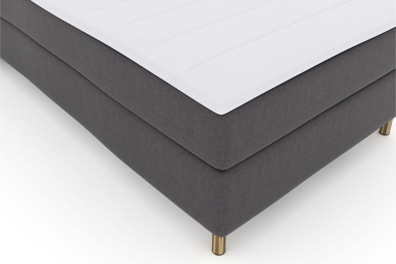 Select No 3 Komplett Sängpaket 120x200 Medium - Mörkgrå/Koppar - Möbler - Säng - Komplett sängpaket