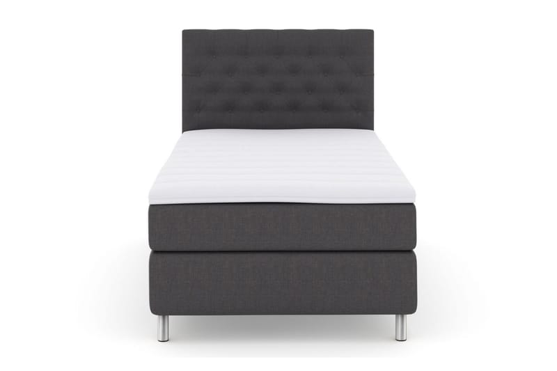 Select No 3 Komplett Sängpaket 120x200 Medium - Mörkgrå/Metall - Möbler - Säng - Kontinentalsäng