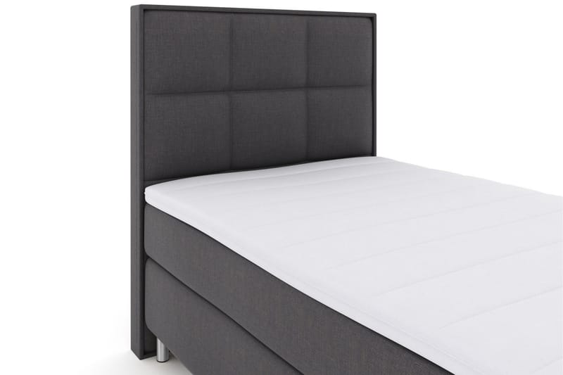 Select No 3 Komplett Sängpaket 120x200 Medium - Mörkgrå/Metall - Möbler - Säng - Kontinentalsäng