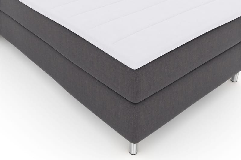 Select No 3 Komplett Sängpaket 120x200 Medium - Mörkgrå/Metall - Möbler - Säng - Kontinentalsäng