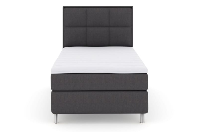 Select No 3 Komplett Sängpaket 120x200 Medium - Mörkgrå/Metall - Möbler - Säng - Kontinentalsäng