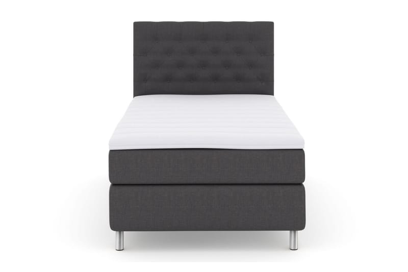 Select No 3 Komplett Sängpaket 120x200 Medium - Mörkgrå/Metall - Möbler - Säng - Komplett sängpaket