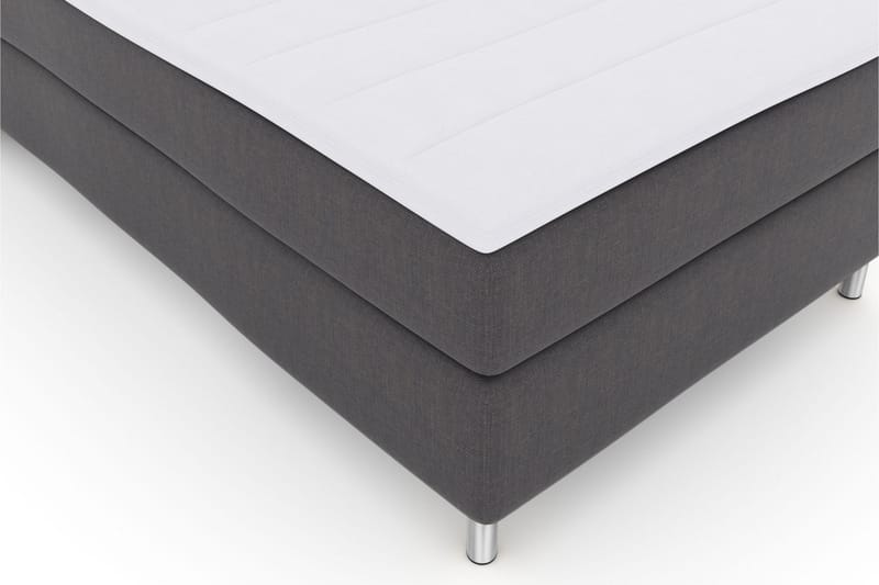 Select No 3 Komplett Sängpaket 120x200 Medium - Mörkgrå/Metall - Möbler - Säng - Komplett sängpaket