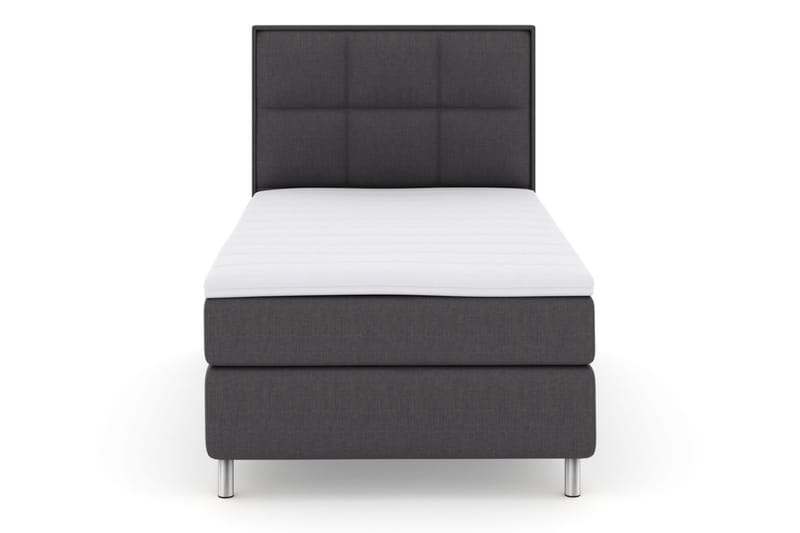 Select No 3 Komplett Sängpaket 120x200 Medium - Mörkgrå/Metall - Komplett sängpaket - Kontinentalsäng