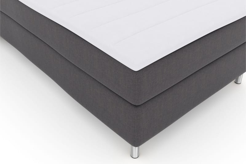 Select No 3 Komplett Sängpaket 120x200 Medium - Mörkgrå/Metall - Möbler - Säng - Kontinentalsäng