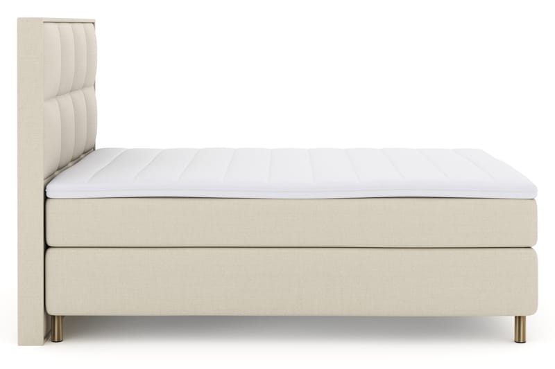 Select No 3 Komplett Sängpaket 140x200 Fast - Beige/Koppar - Möbler - Säng - Komplett sängpaket