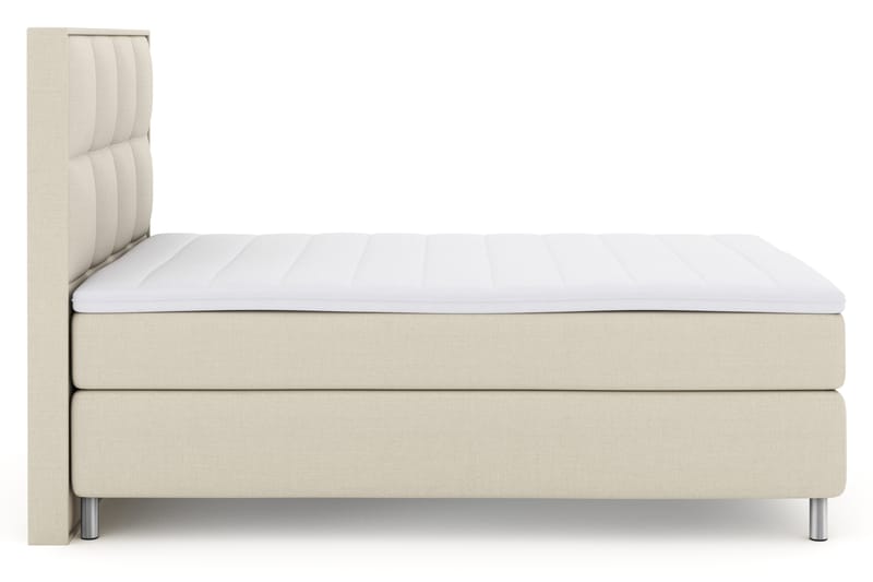 Select No 3 Komplett Sängpaket 140x200 Fast - Beige/Metall - Möbler - Säng - Komplett sängpaket