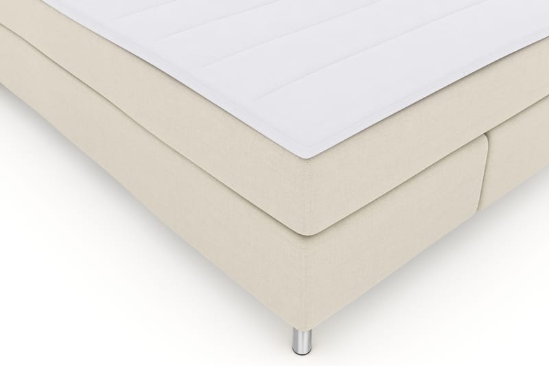 Select No 3 Komplett Sängpaket 140x200 Fast - Beige/Metall - Komplett sängpaket - Kontinentalsäng - Dubbelsäng