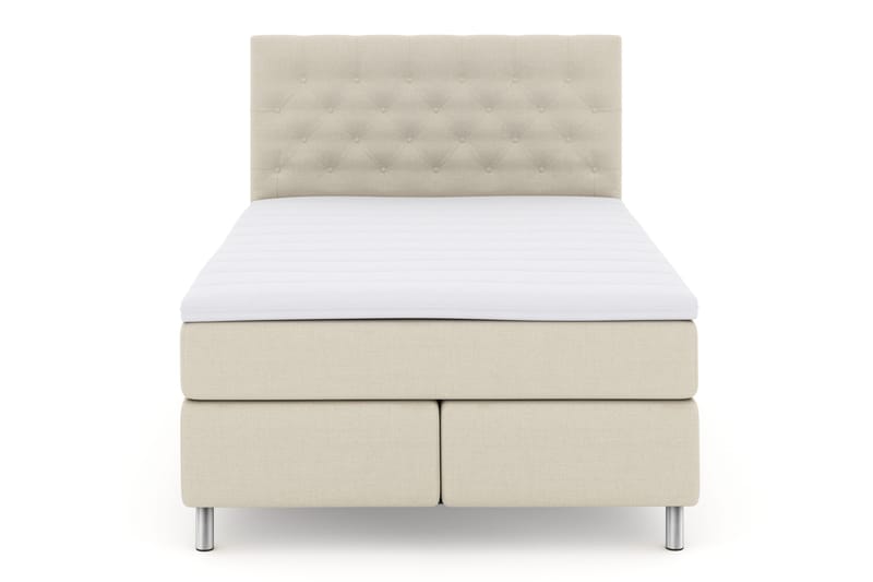 Select No 3 Komplett Sängpaket 140x200 Fast - Beige/Metall - Möbler - Säng - Kontinentalsäng