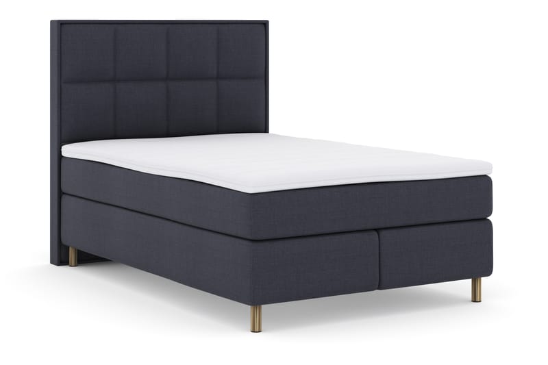 Select No 3 Komplett Sängpaket 140x200 Fast - Blå/Koppar - Möbler - Säng - Komplett sängpaket