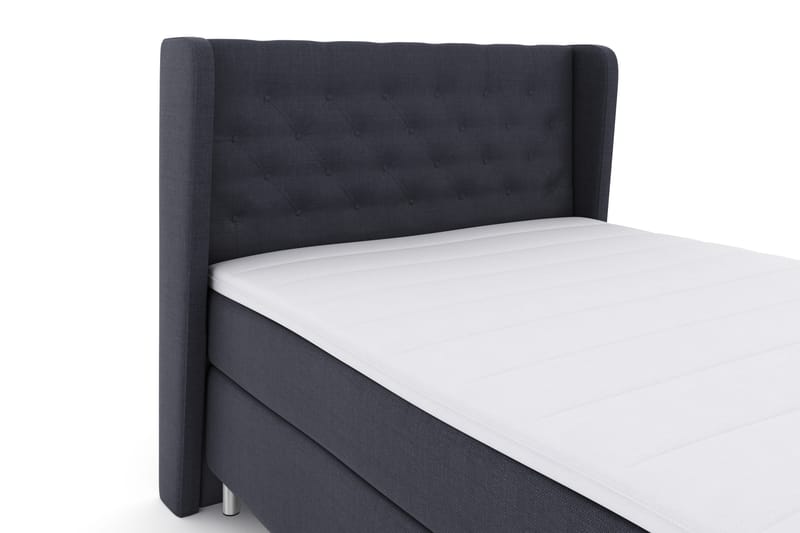 Select No 3 Komplett Sängpaket 140x200 Fast - Blå/Metall - Möbler - Säng - Komplett sängpaket