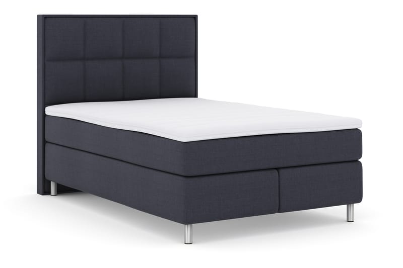 Select No 3 Komplett Sängpaket 140x200 Fast - Blå/Metall - Möbler - Säng - Komplett sängpaket