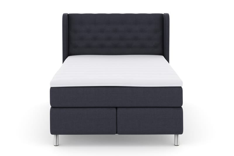 Select No 3 Komplett Sängpaket 140x200 Fast - Blå/Metall - Möbler - Säng - Komplett sängpaket