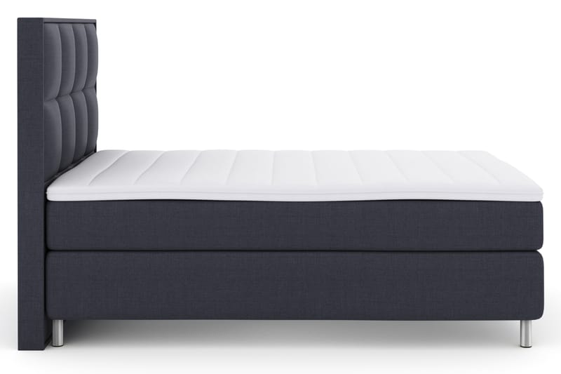 Select No 3 Komplett Sängpaket 140x200 Fast - Blå/Metall - Komplett sängpaket - Kontinentalsäng - Dubbelsäng