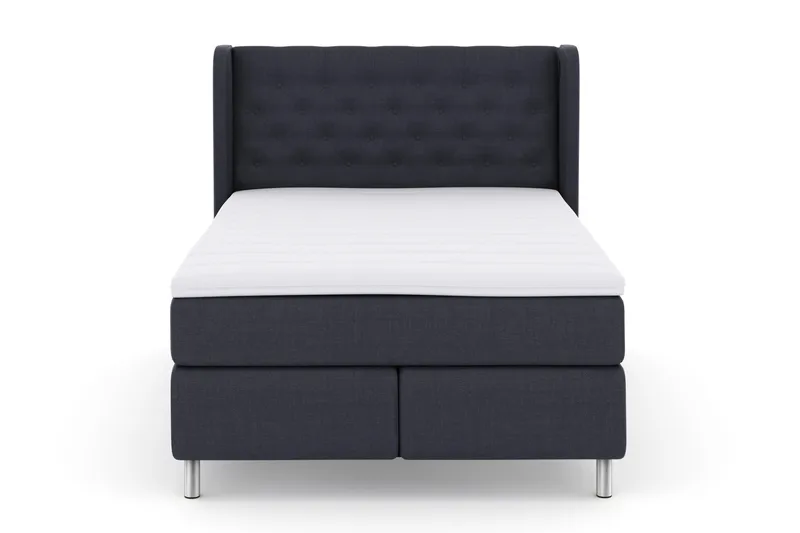 Select No 3 Komplett Sängpaket 140x200 Fast - Blå/Metall - Möbler - Säng - Kontinentalsäng