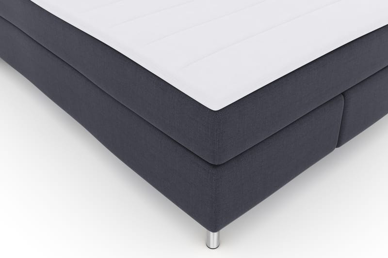 Select No 3 Komplett Sängpaket 140x200 Fast - Blå/Metall - Komplett sängpaket - Kontinentalsäng - Dubbelsäng