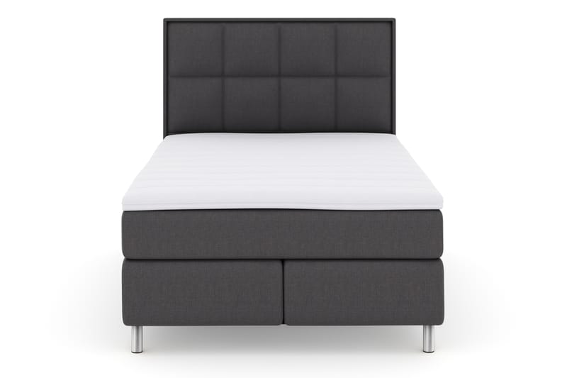 Select No 3 Komplett Sängpaket 140x200 Fast - Mörkgrå/Metall - Möbler - Säng - Komplett sängpaket
