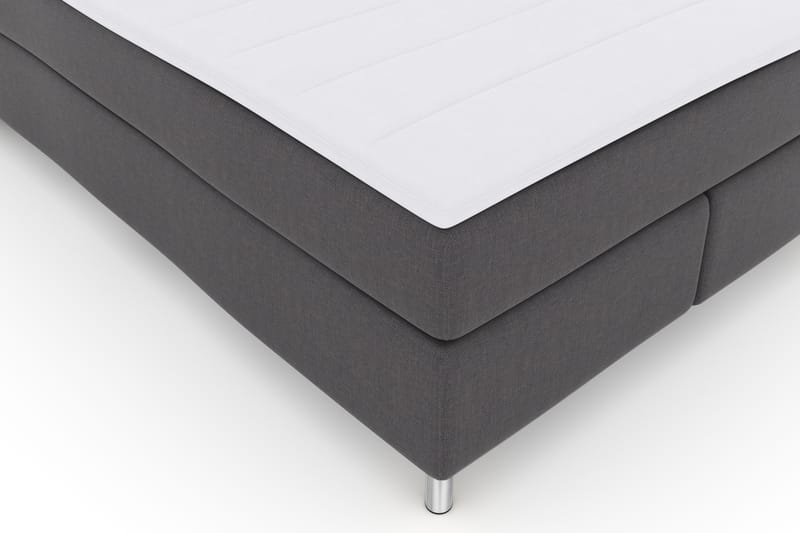 Select No 3 Komplett Sängpaket 140x200 Fast - Mörkgrå/Metall - Möbler - Säng - Komplett sängpaket