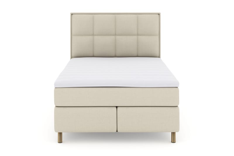 Select No 3 Komplett Sängpaket 140x200 Fast/Medium - Beige/Koppar - Möbler - Säng - Komplett sängpaket