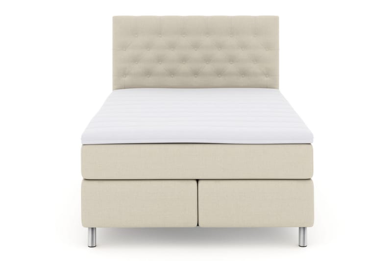 Select No 3 Komplett Sängpaket 140x200 Fast/Medium - Beige/Metall - Komplett sängpaket - Kontinentalsäng - Dubbelsäng