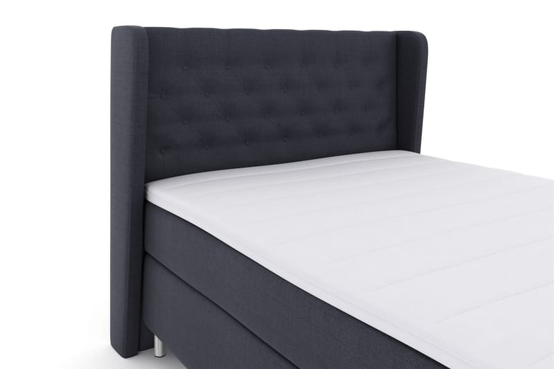 Select No 3 Komplett Sängpaket 140x200 Fast/Medium - Blå/Metall - Komplett sängpaket - Kontinentalsäng - Dubbelsäng