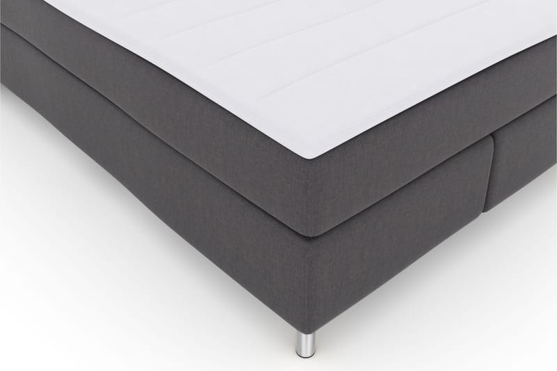 Select No 3 Komplett Sängpaket 140x200 Fast/Medium - Mörkgrå/Metall - Möbler - Säng - Komplett sängpaket