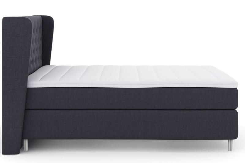 Select No 3 Komplett Sängpaket 140x200 Medium - Blå/Metall - Möbler - Säng - Kontinentalsäng