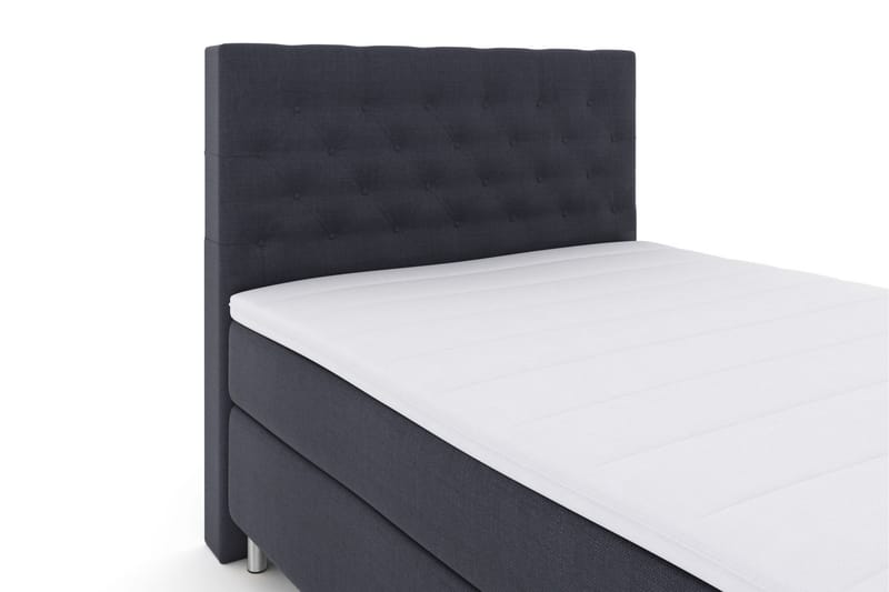 Select No 3 Komplett Sängpaket 140x200 Medium - Blå/Metall - Komplett sängpaket - Kontinentalsäng - Dubbelsäng