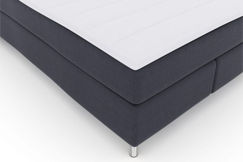 Select No 3 Komplett Sängpaket 140x200 Medium - Blå/Metall - Möbler - Säng - Kontinentalsäng
