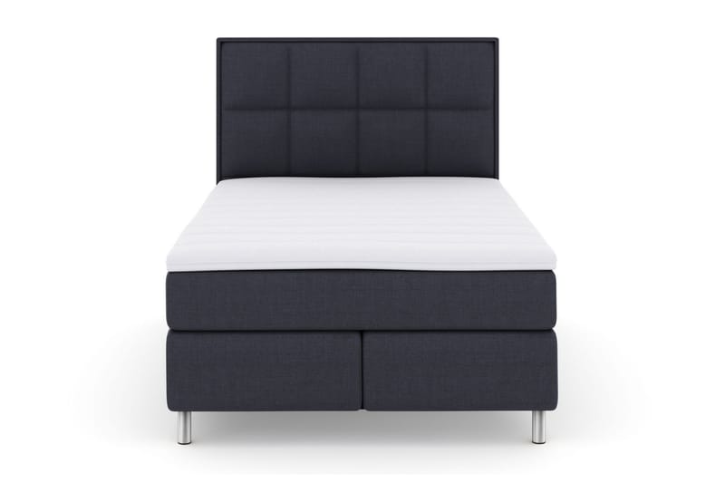 Select No 3 Komplett Sängpaket 160x200 Fast - Blå/Metall - Komplett sängpaket - Kontinentalsäng - Dubbelsäng
