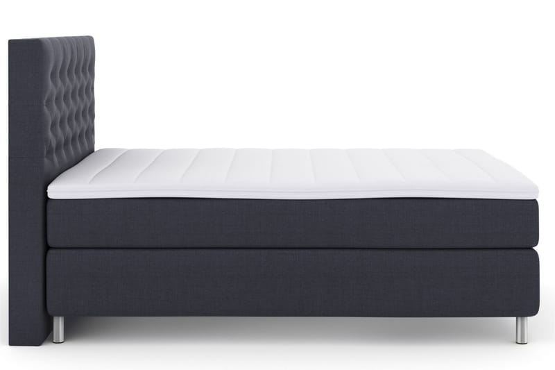 Select No 3 Komplett Sängpaket 160x200 Fast - Blå/Metall - Möbler - Säng - Komplett sängpaket
