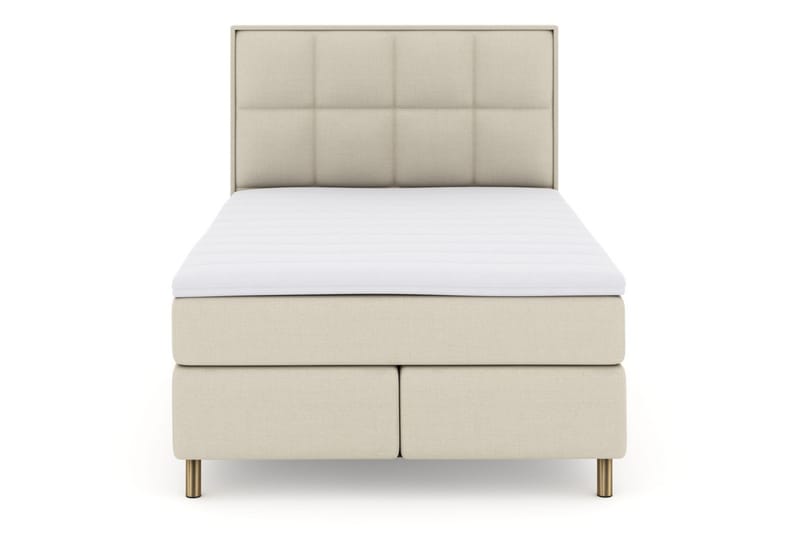Select No 3 Komplett Sängpaket 160x200 Fast/Medium - Beige/Koppar - Möbler - Säng - Komplett sängpaket
