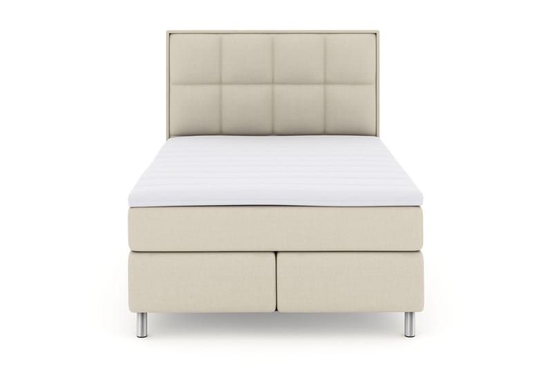 Select No 3 Komplett Sängpaket 160x200 Fast/Medium, Beige/Metall