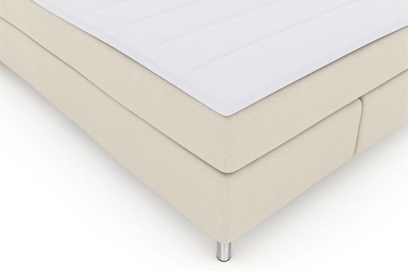 Select No 3 Komplett Sängpaket 160x200 Fast/Medium - Beige/Metall - Möbler - Säng - Kontinentalsäng