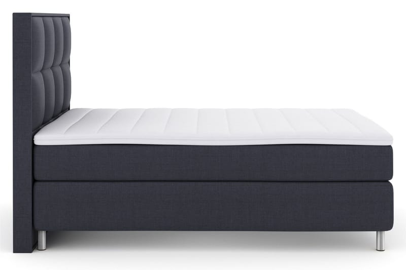 Select No 3 Komplett Sängpaket 160x200 Fast/Medium - Blå/Metall - Möbler - Säng - Kontinentalsäng