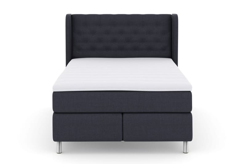 Select No 3 Komplett Sängpaket 160x200 Fast/Medium - Blå/Metall - Komplett sängpaket - Kontinentalsäng - Dubbelsäng